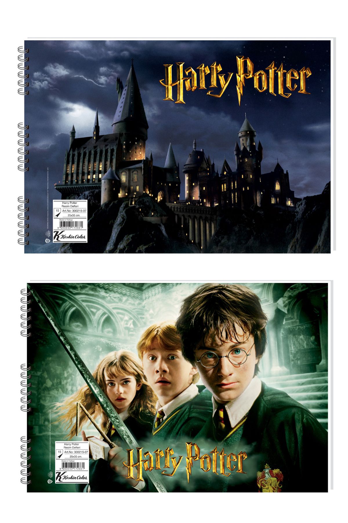 Keskin Color Keskin Color Harry Potter Resim Defteri Spiralli PP Kapak 25x35 15 Yaprak