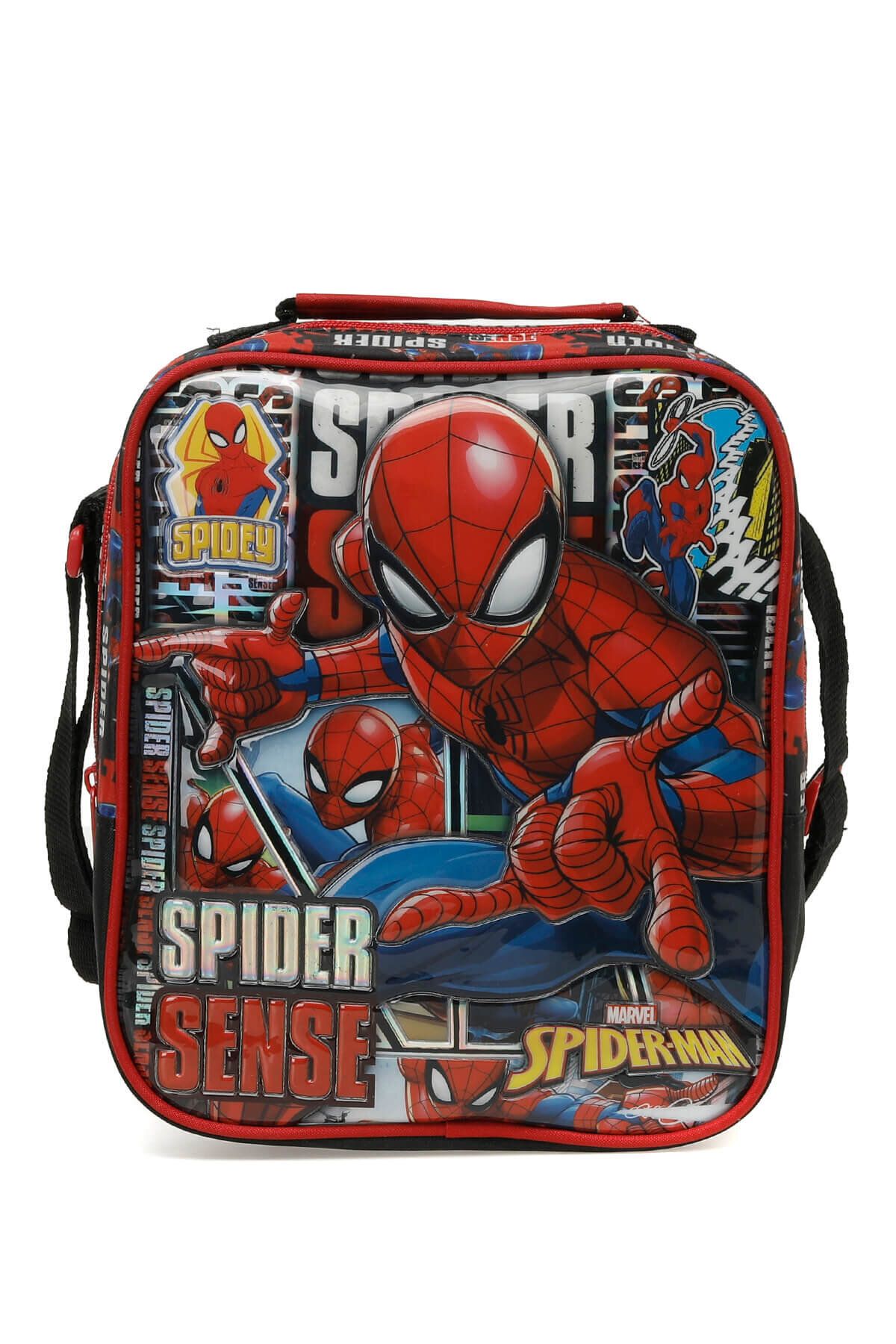 Spiderman OTTO.48101 3PR Kırmızı Erkek Çocuk Beslenme Çantası