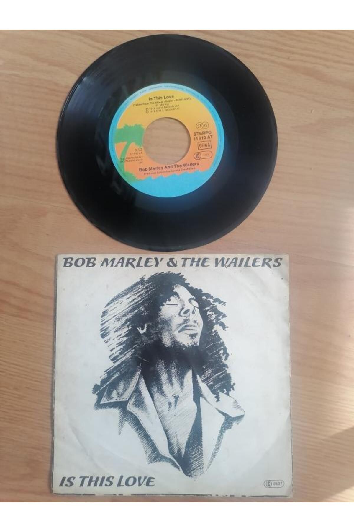 Plakperest Bob Marley & The Wailers – Is This Love / Easy Skanking - 1978 Almanya Basım 45 Lik Plak 2. El