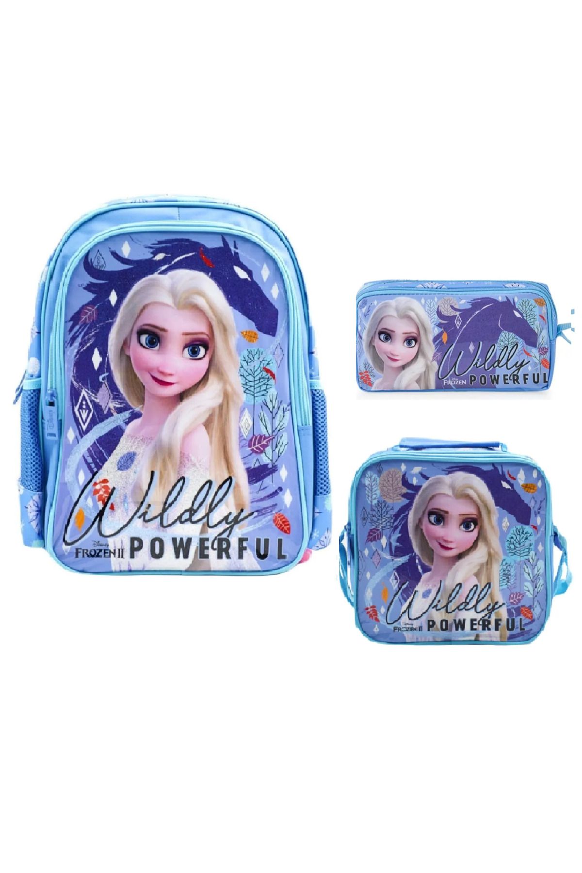 Frozen okul çantası 3'lü set