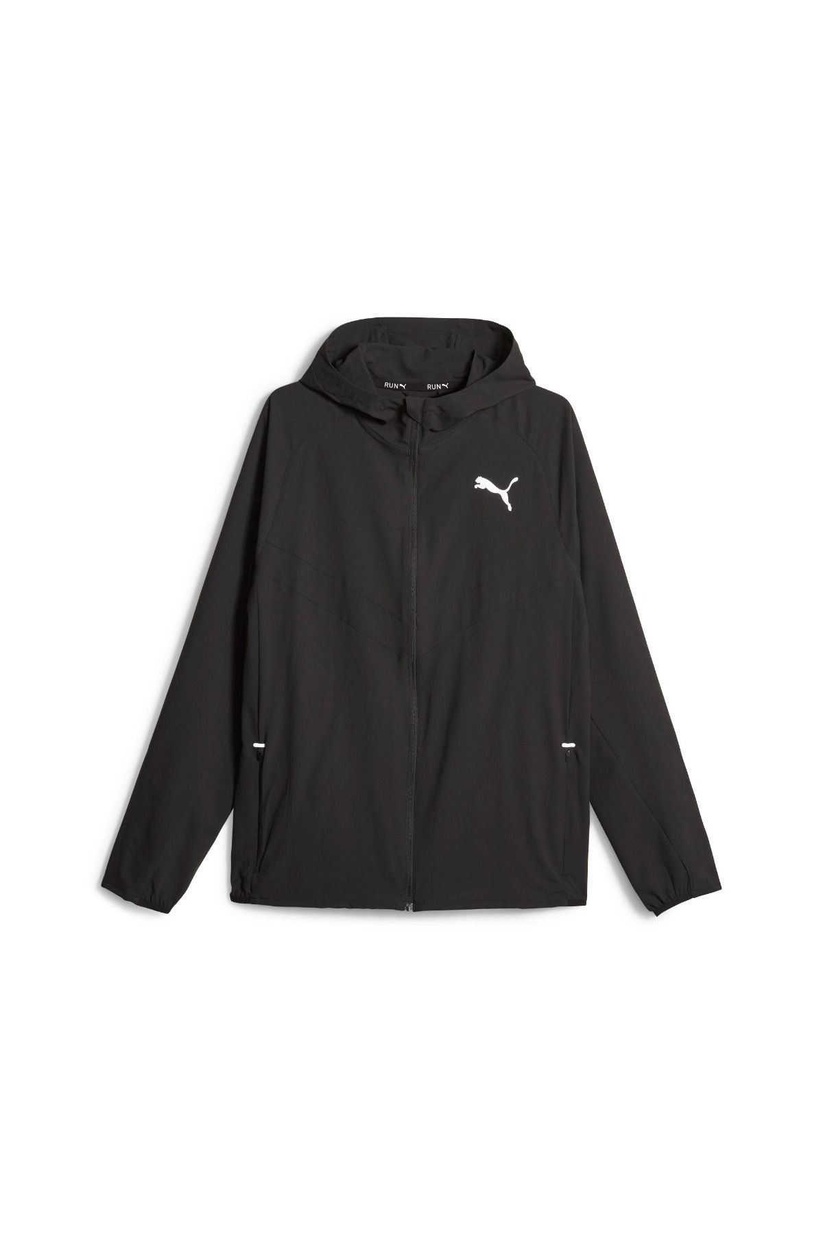 Puma Run Ultraweave Hooded Erkek Siyah Kapüşonlu Ceket