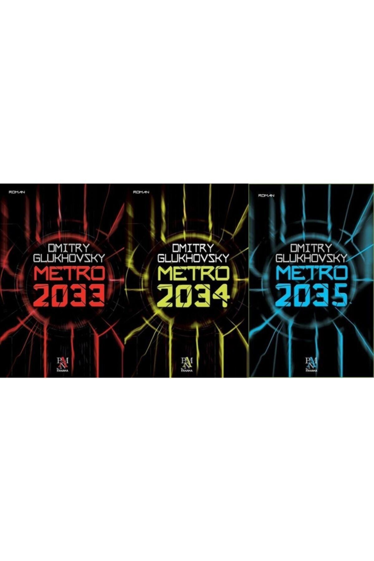 Panama Yayıncılık Metro Serisi 3 Kitap Set Dmitry Glukhovsky Metro 2033-metro 2034-metro 2035