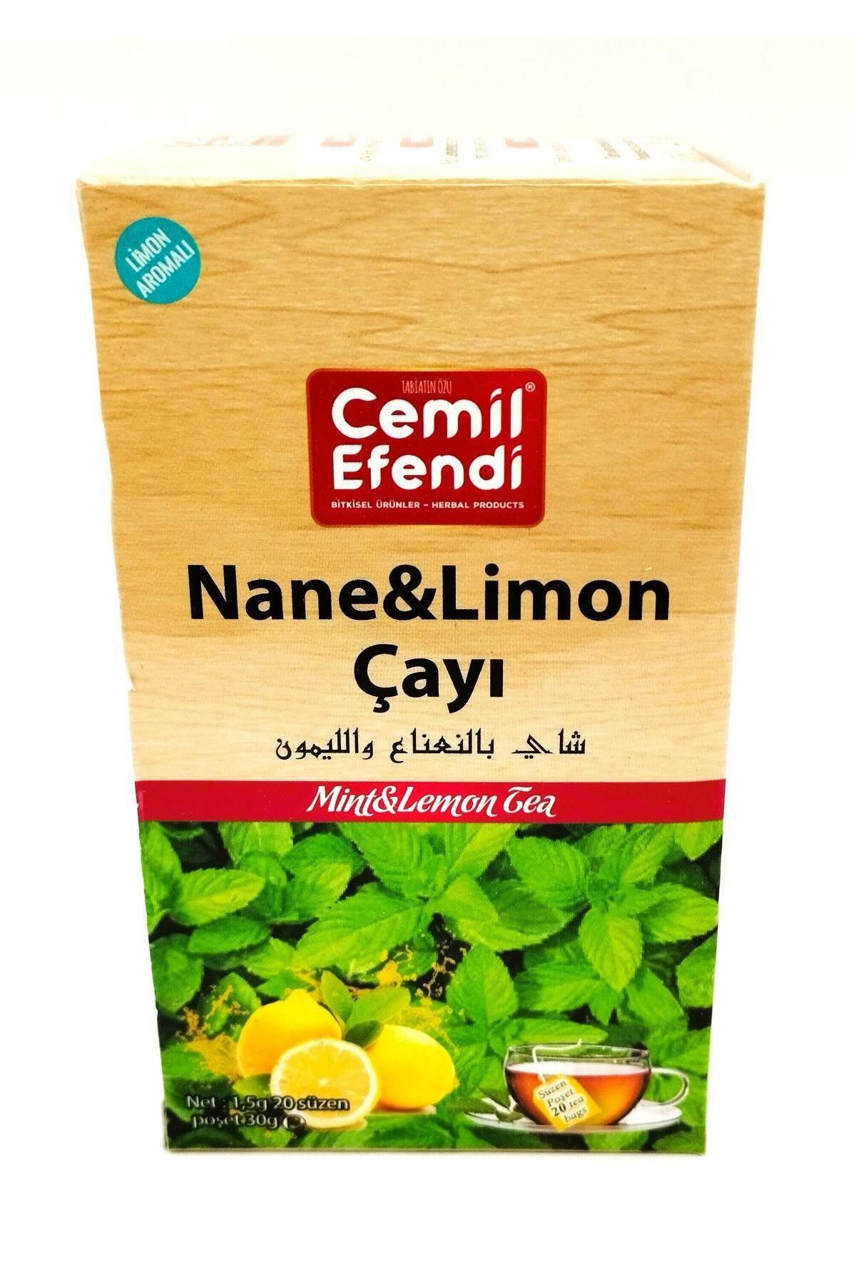 Cemil Efendi Nane Limon Çayı 20'li - Ferahlığın Dengesi