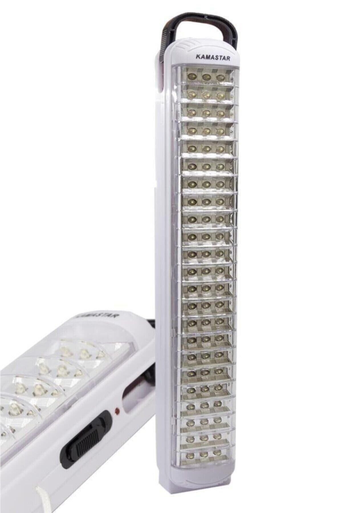 LED PAZARI Elektrik Kesilince Otomatik Yanan 69 Ledli Şarjlı Işıldak Akülü 2023 Model Kamp Fener Lambası