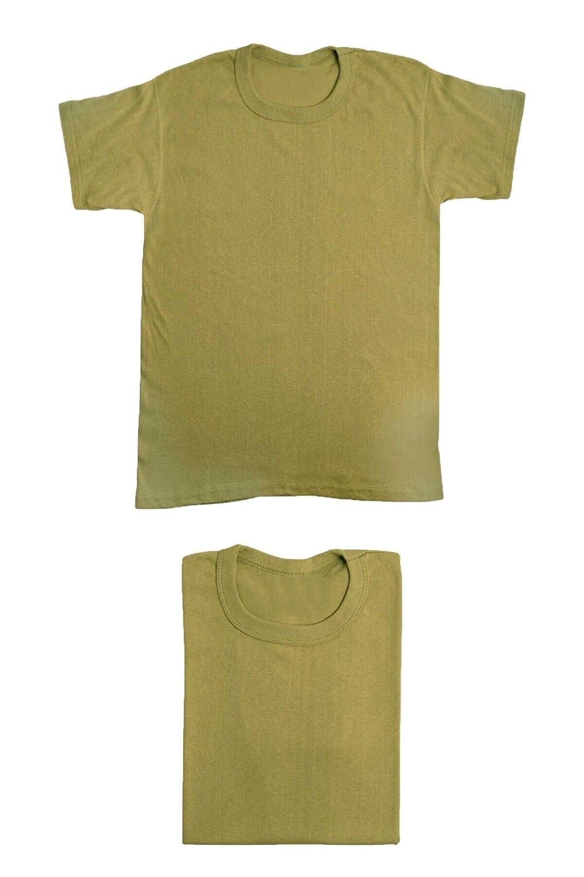 Bakbuldum Karacı Sıfır Yaka T-shirt Askeri Atlet - Yeni Tip Nano Renk