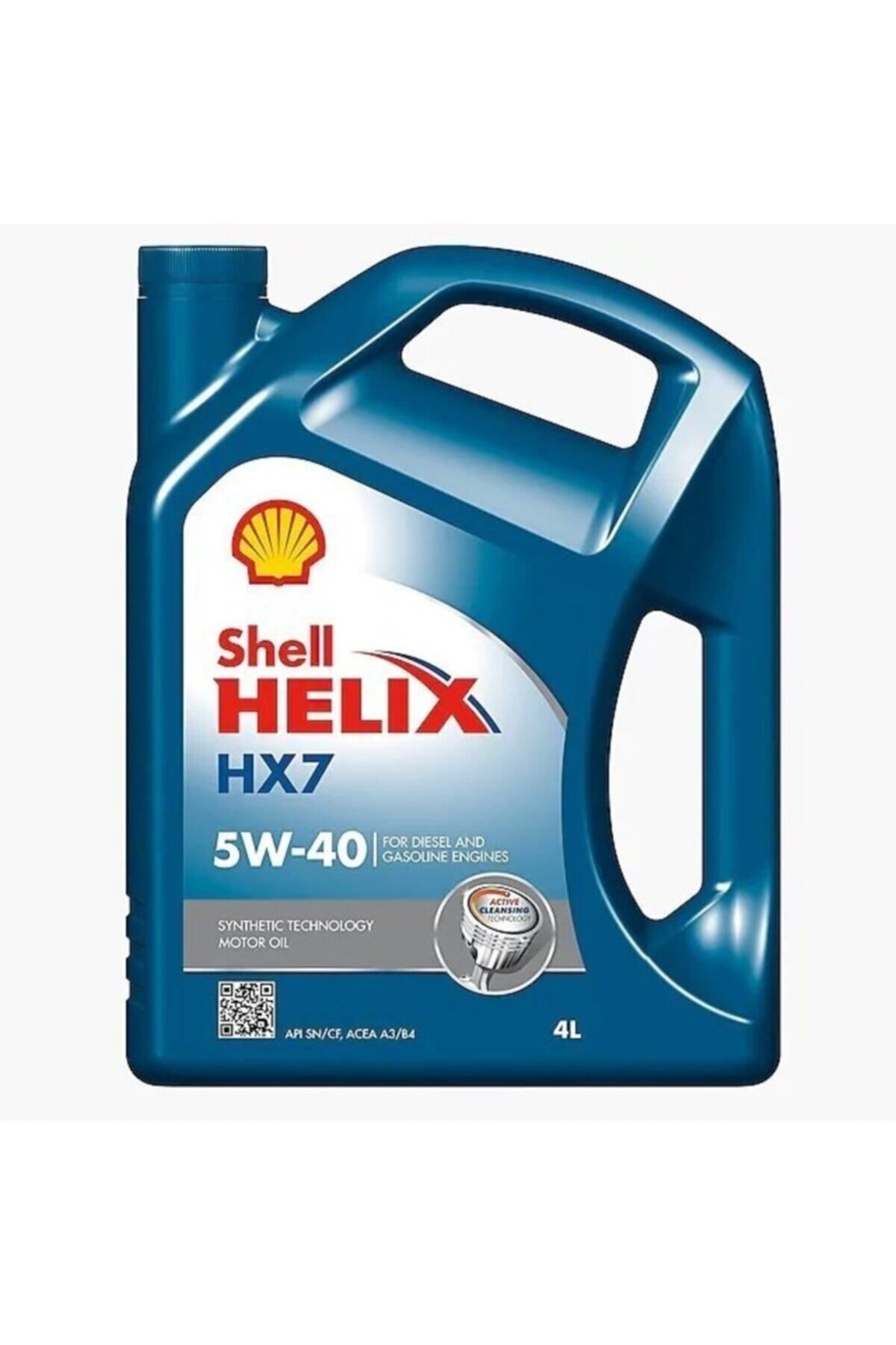 Shell Helix Hx7 5w40 Sentetik Motor Yağı 4 Litre