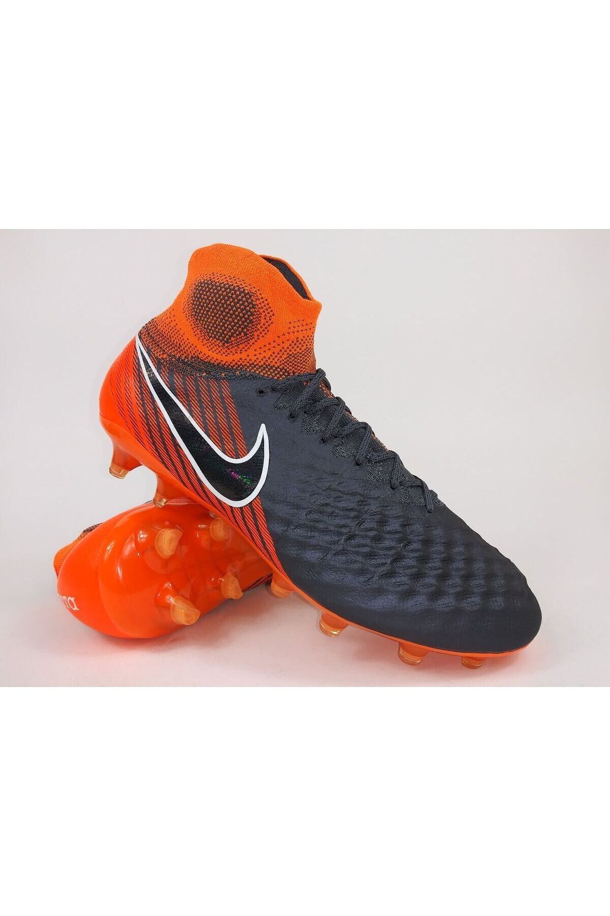 Nike Magista OBRA II Elite FG Gray Orange AH7301-080