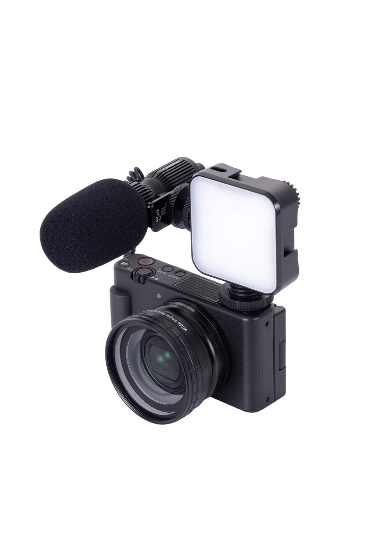 Thronmax C1p Profesyonel Vlogger Video Işıklı Akış Mikrofon Seti