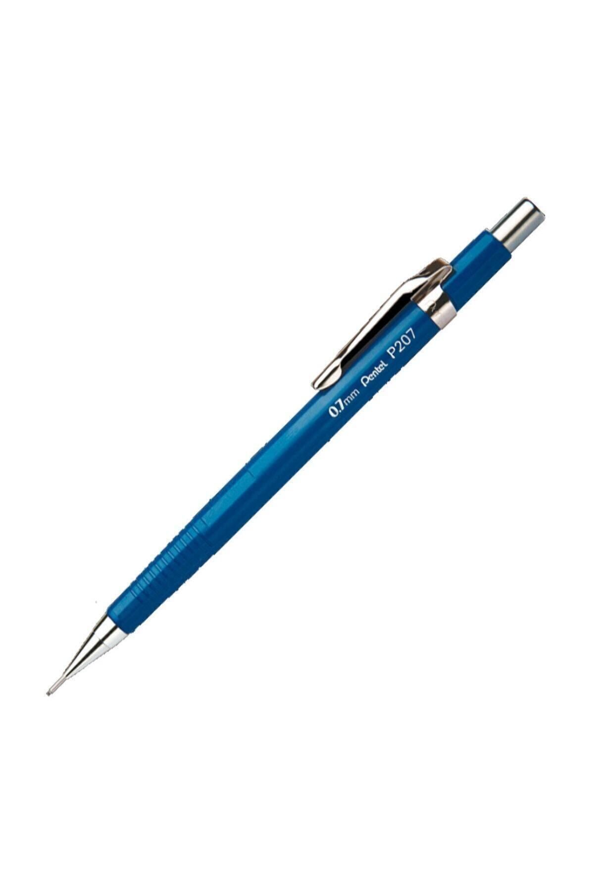 Pentel 0,7Mm Teknik Çizim Ve Yazı Versatil P207-C Mavi