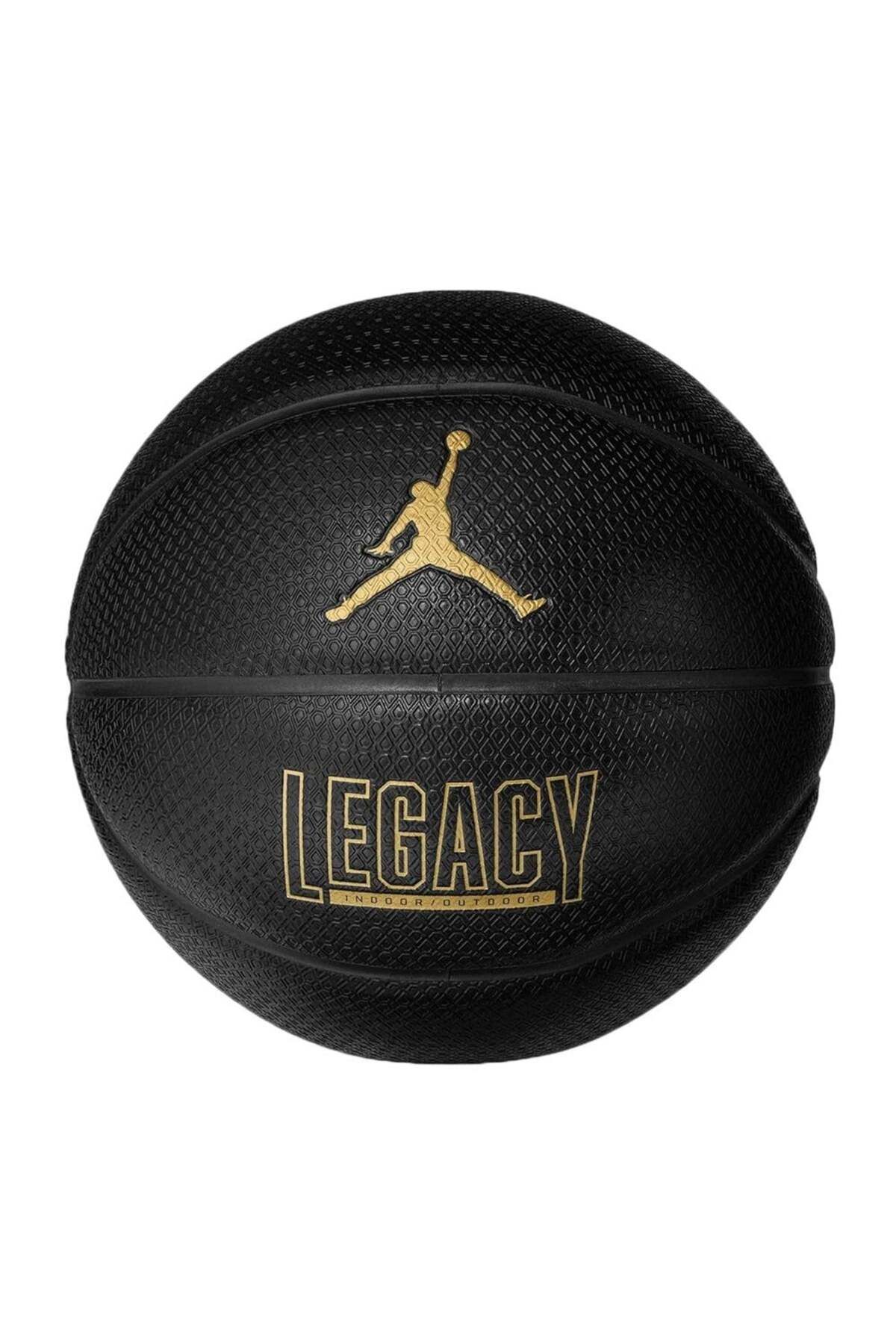 Genel Markalar Siyah Legacy 2.0 8P 7 Numara Basketbol Topu Pompa dahil değildir 7 Numara Jordan