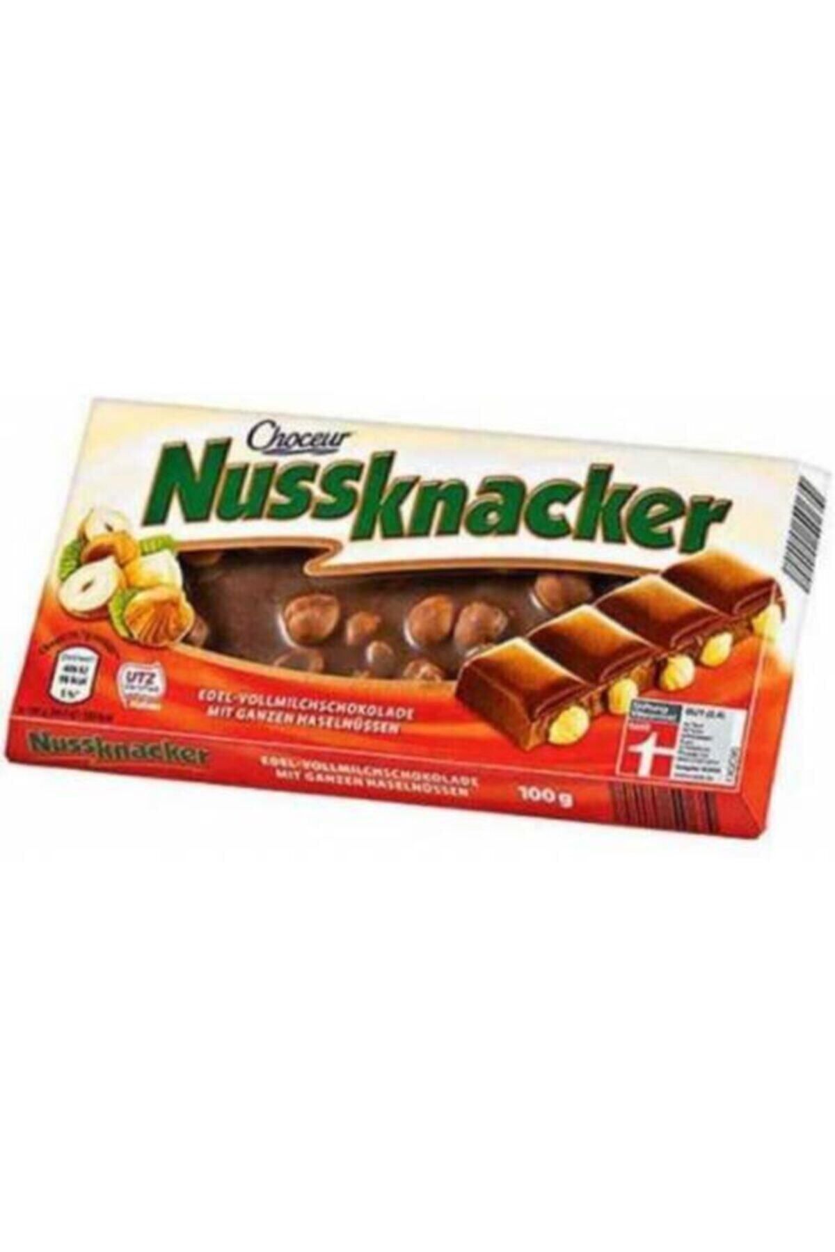 Choceur Nussknacker Tüm Fındıklı Alman Çikolatası 100gr