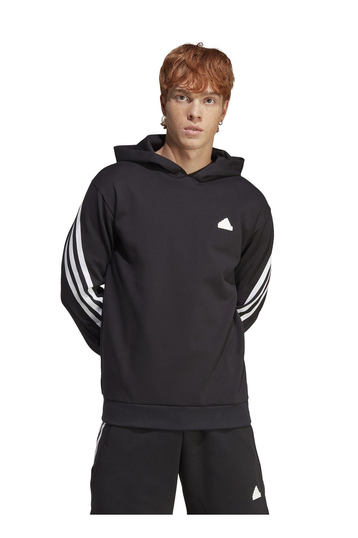 adidas Sweatshirt, XL, Siyah