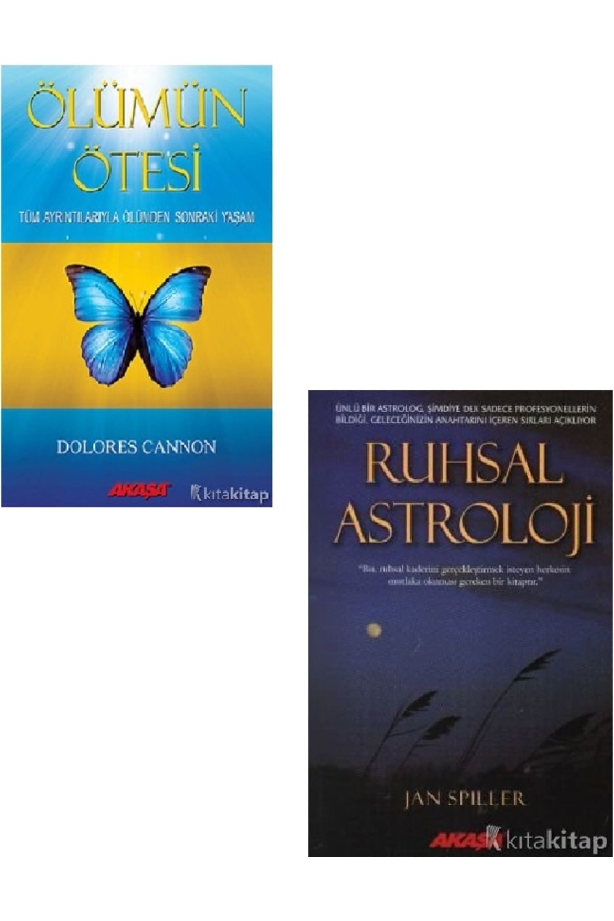 Kronik Kitap Ölümün Ötesi - Ruhsal Astroloji - Jan Spiller - Dolores Cannon 2 KİTAP SET