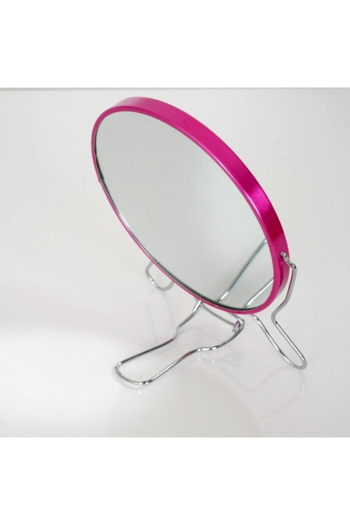 issevenler Çift Taraflı Büyüteçli Makyaj Aynası 5’’ Masa Üstü Aynası 14,5 Cm