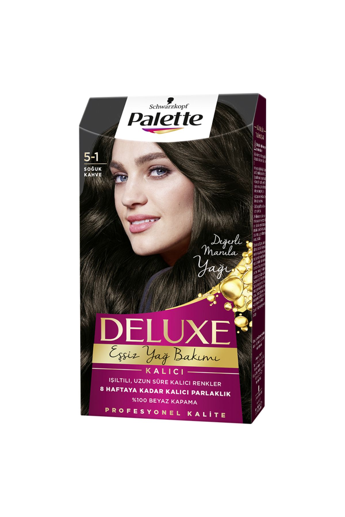 Palette Deluxe Saç Boyası 5-1 Soğuk Kahve