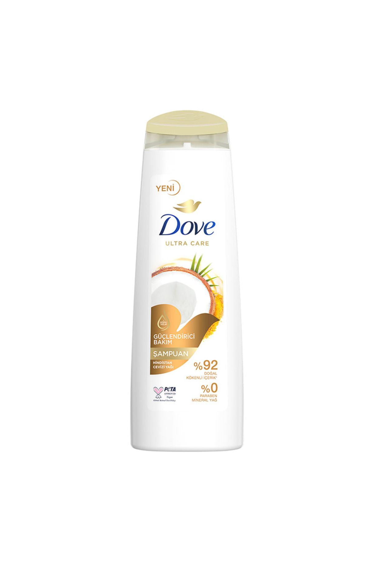 Dove Ultra Care Saç Bakım Şampuanı Güçlendirici Bakım Hindistan Cevizi Yağı 400 ml