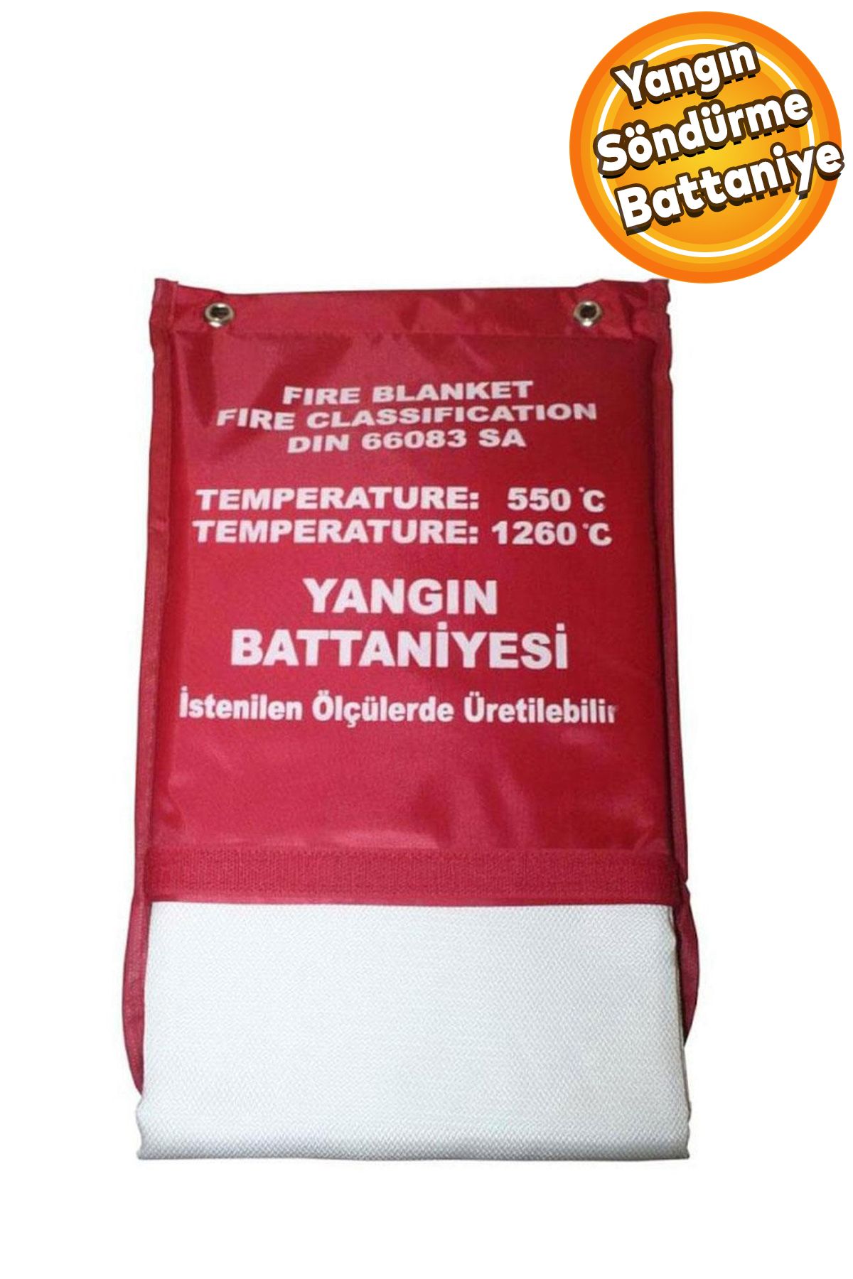 Badem10 Yangın Söndürme Battaniyesi 100 x 140 cm Sertifikalı