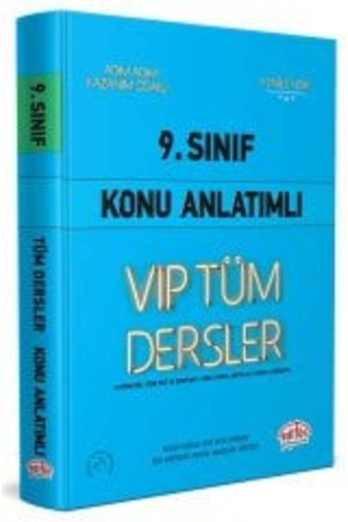 Editör Yayınları 9. Sınıf Vıp Tüm Dersler Konu Anlatımlı Mavi Kitap - Editör Yayınevi