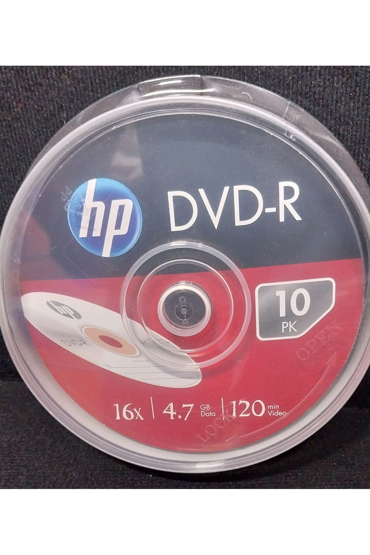 Raks Hp Dvd-r 4.7 Gb 120 Min Video 10 Pk