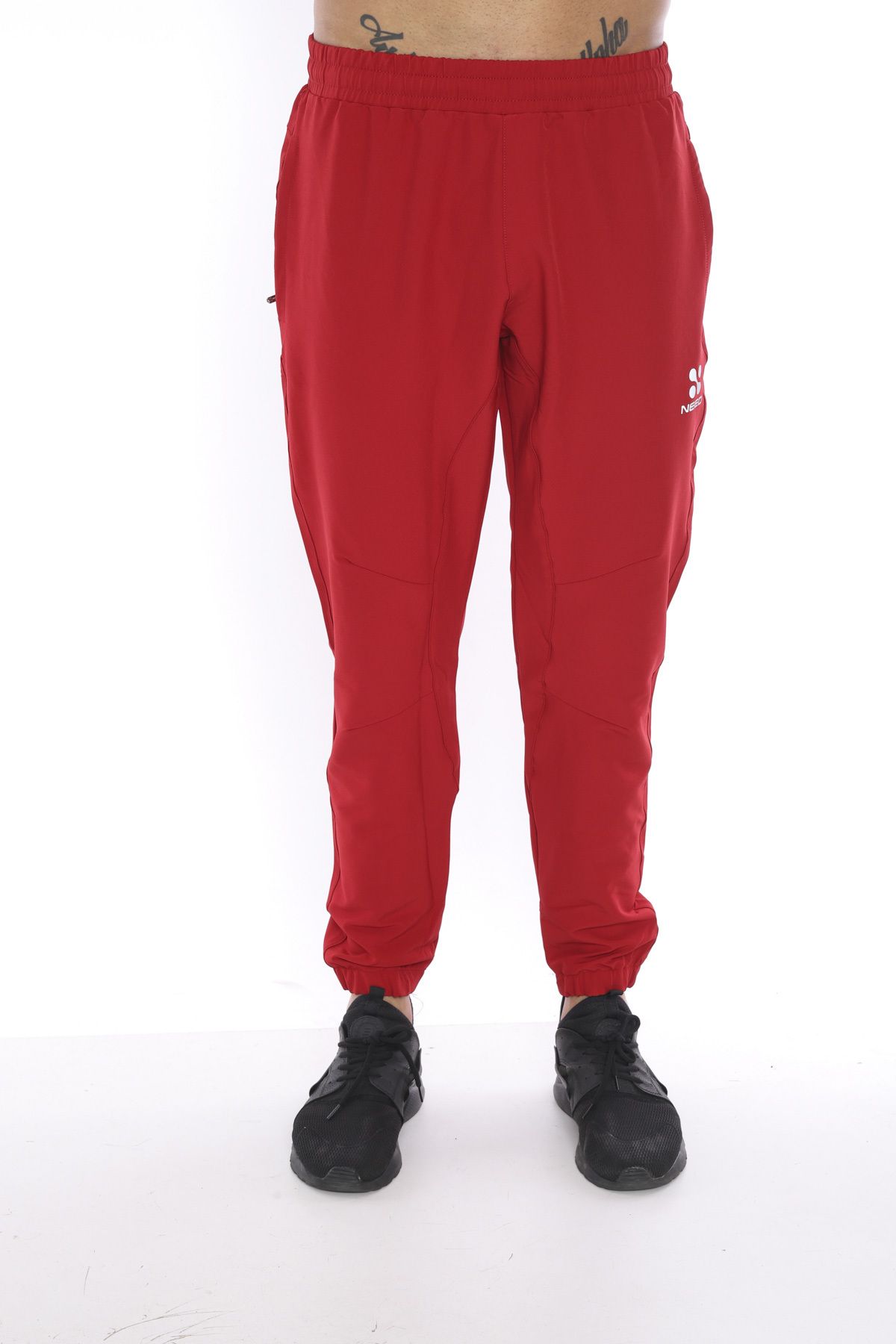 NEED LİFE Erkek Kırmızı Micro Strech Günlük Pantolon