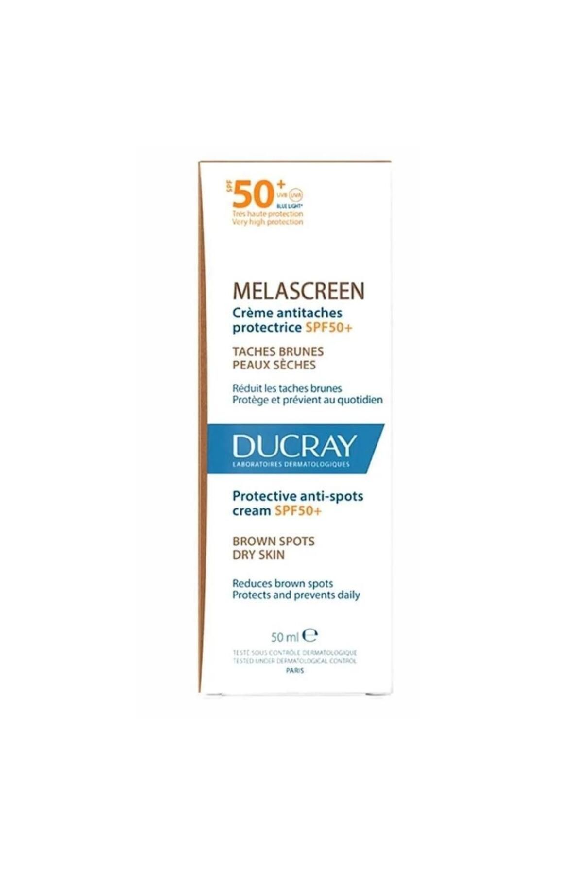 Ducray Melascreen Leke Eğilimli ve Kuru Ciltler İçin Güneş Koruyucu SPF 50+ 50 ml