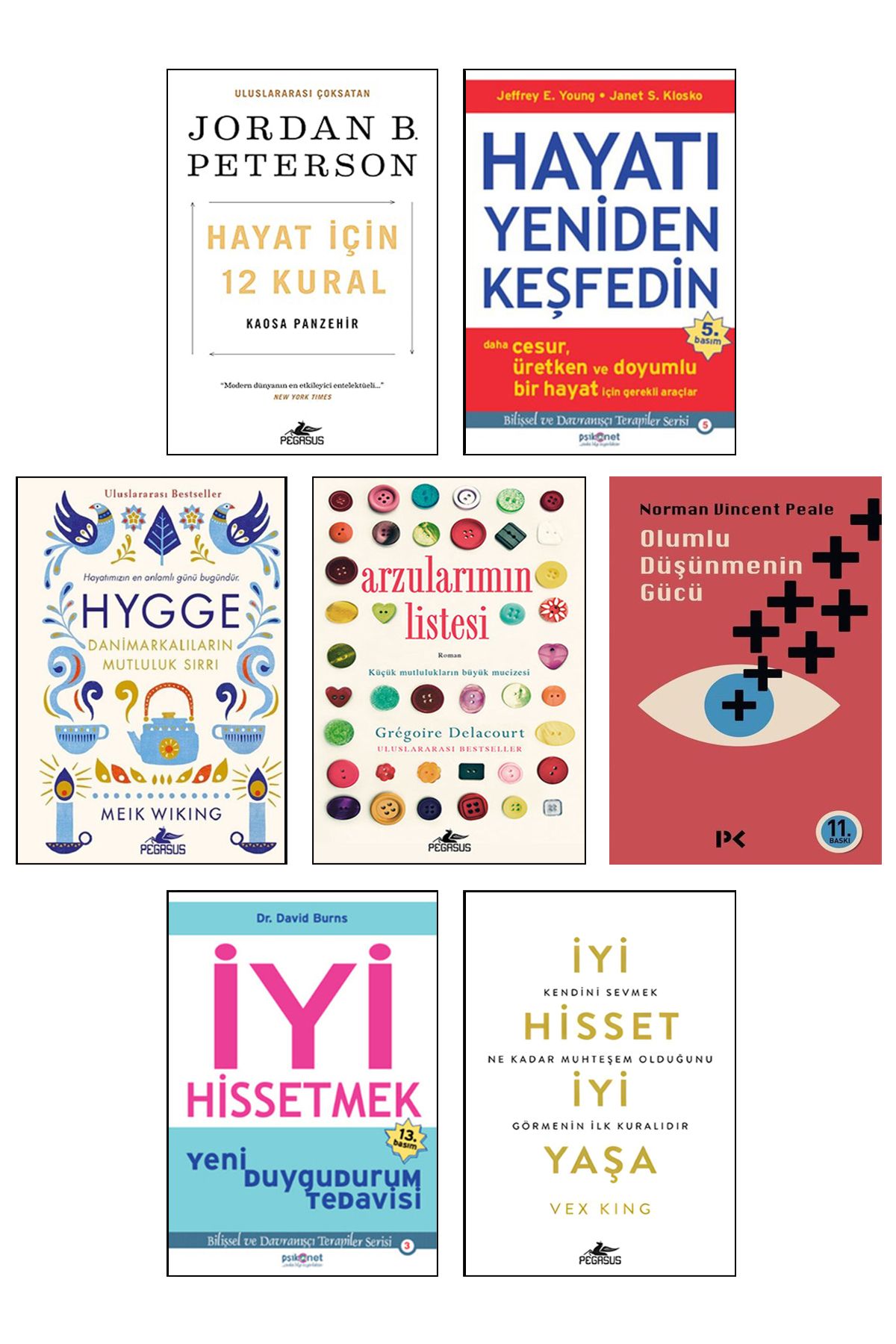 Destek Yayınları Hayat İçin 12 Kural Kaosa Panzehir Hayatı Yeniden Keşfedin Hygge Danimarkalıların Mutluluk Sırrı