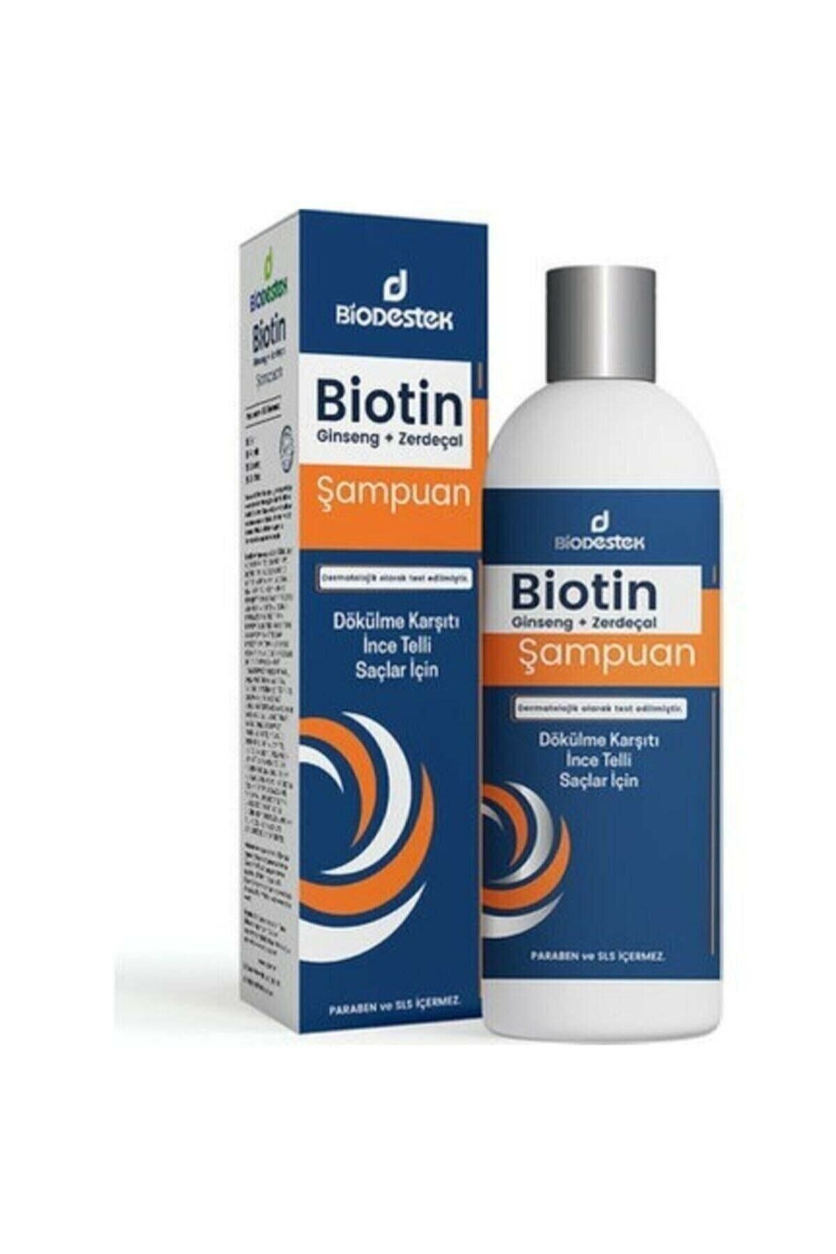 Destek Biotin Şampuan ( Dökülme Karşıtı ) 330 Ml. Biotin Zerdeçal Ginseng Şampuan