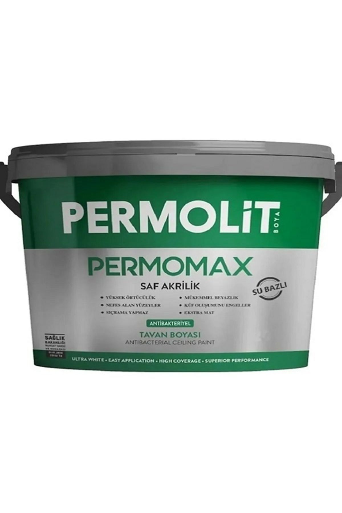 Permolit Permomax Antibakteriyel Küf Ve Kararmalara Karşı Rutubet Önleyici Tavan Boyası