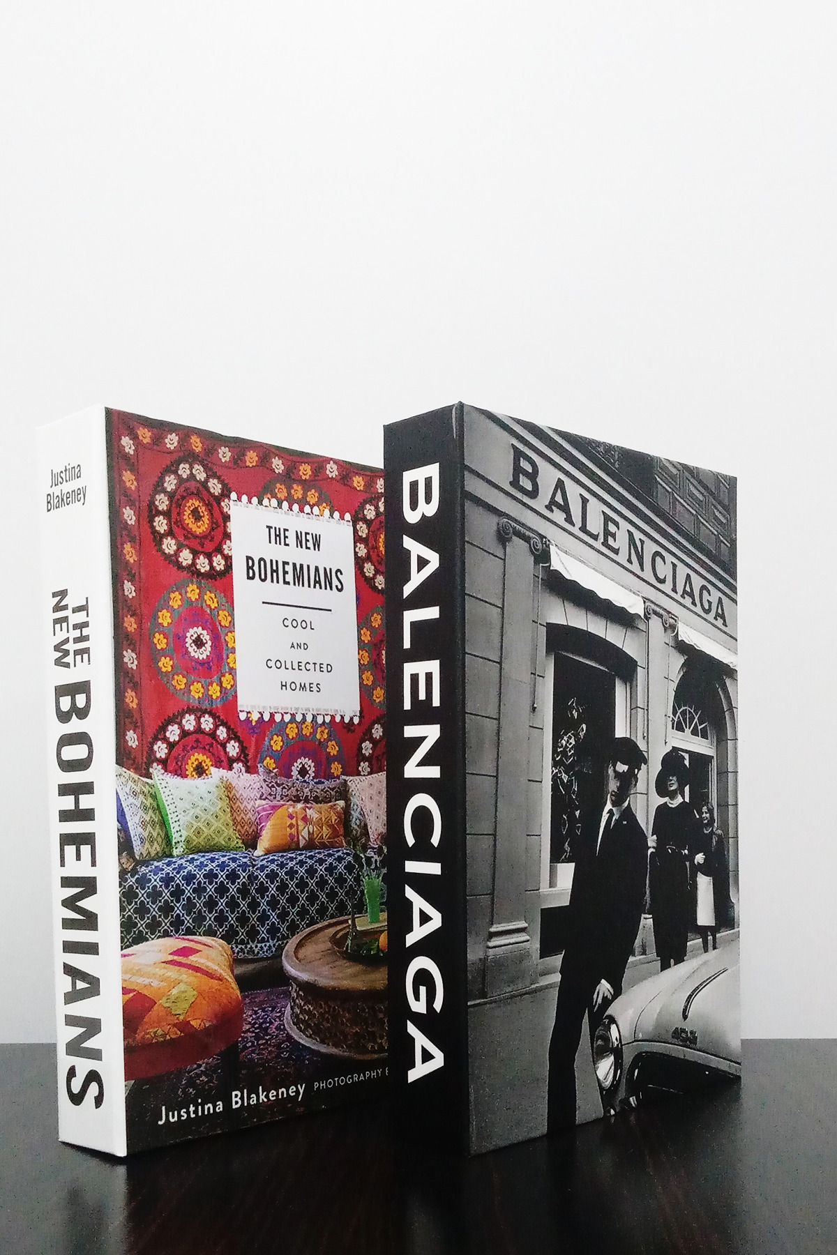 BayCazip 2'li Dekoratif Kitap Kutu Görünümlü The New Bohemians & Balenciaga Temalı