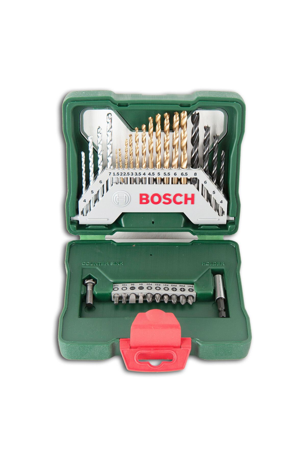 Bosch X-Line 30 Parça Titanyum Aksesuar Seti