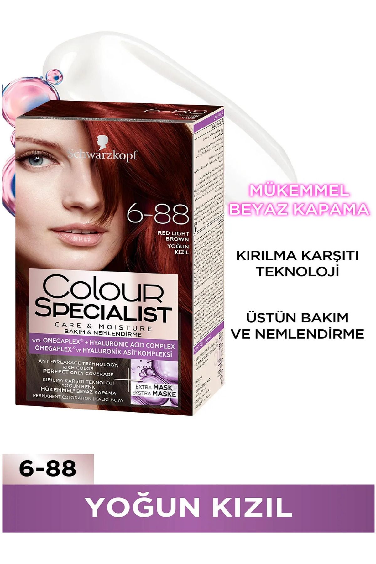 Colour Specialist Yoğun Kızıl 6-88 Saç Boyası