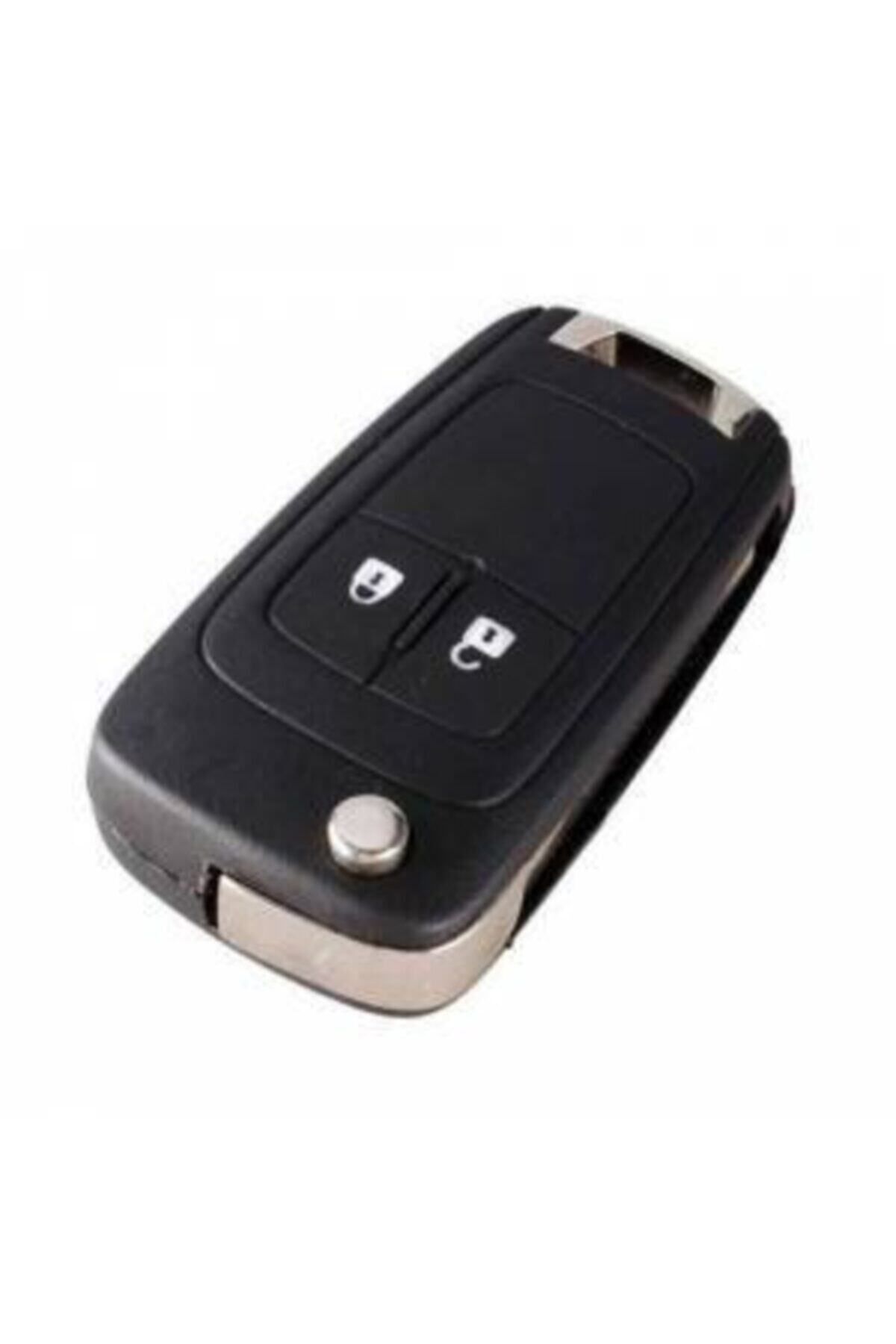 Opel 2 Tuşlu Anahtar Kumanda Kabı Anahtarlık Sustalı Astra J Anahtar Corsa Vectra Insignia