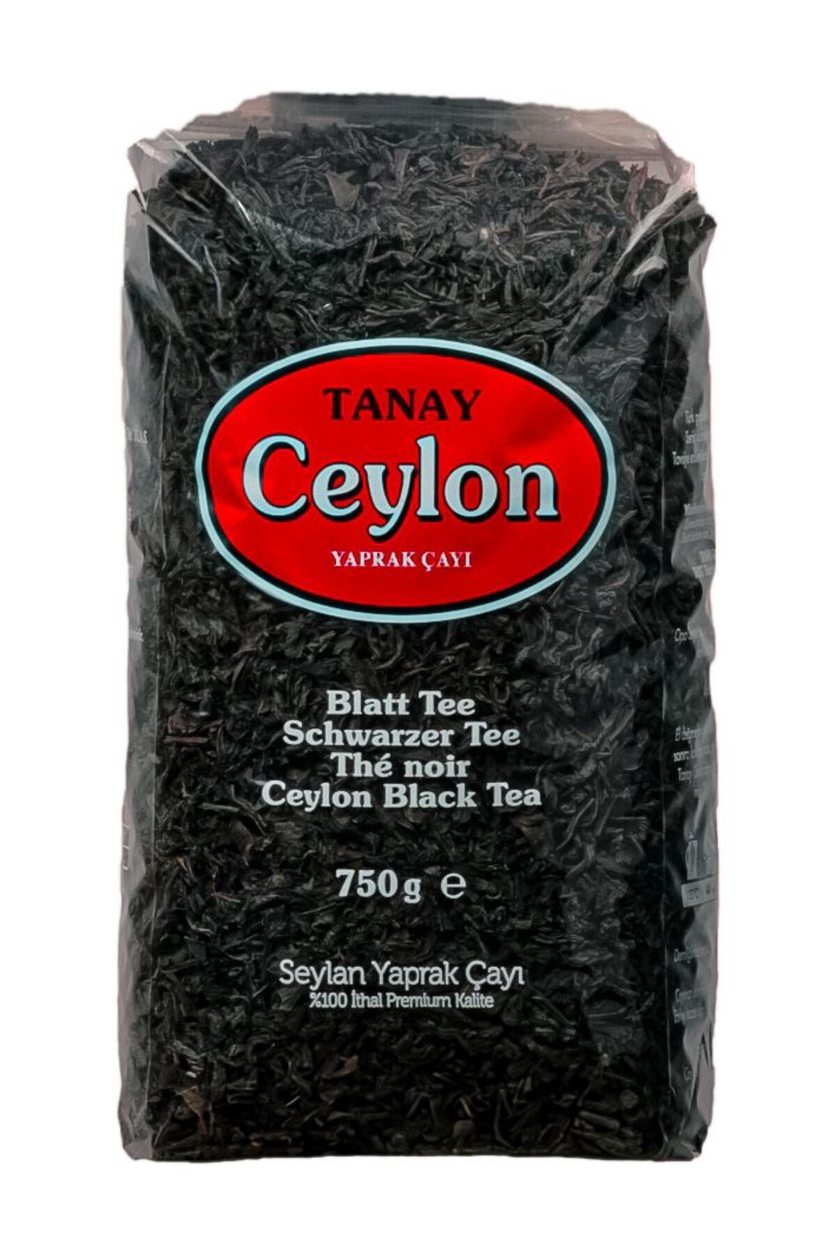 Tanay Ceylon Ithal Yaprak Seylan Çayı 750 gr