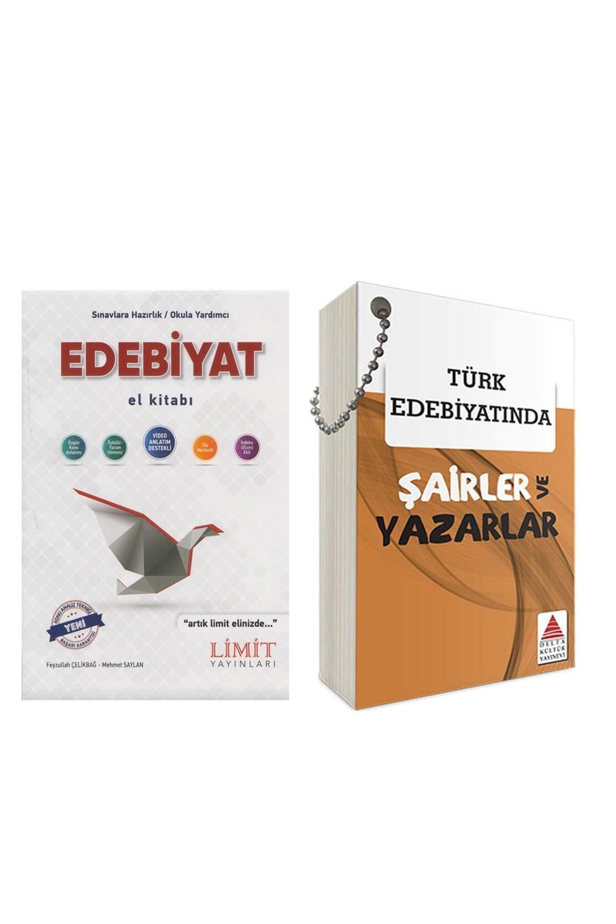 akm kitap Limit AYT Edebiyat El Kitabı ve Delta Türk Edebiyatında Şairler ve Yazarlar Seti 2 Kitap