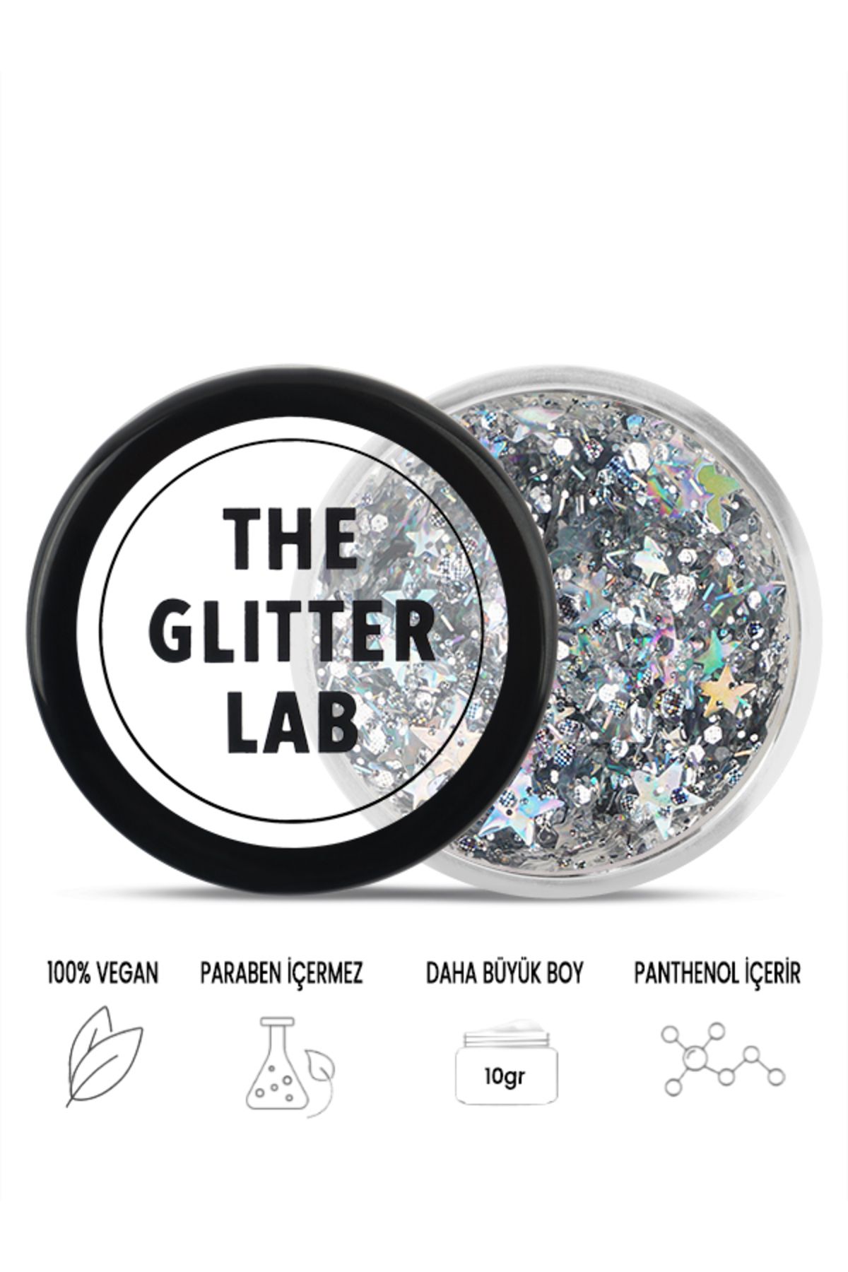 The Glitter Lab Jel Formlu Parlak Glitter - Splash Down