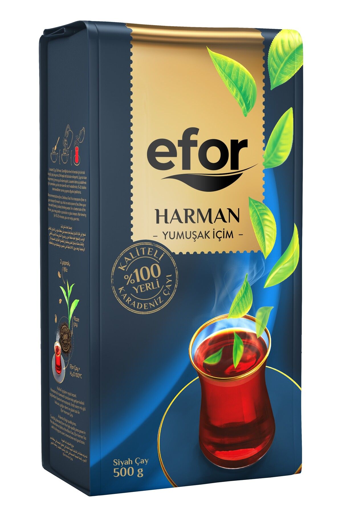 Efor Harman Dökme Siyah Çay - 500gr
