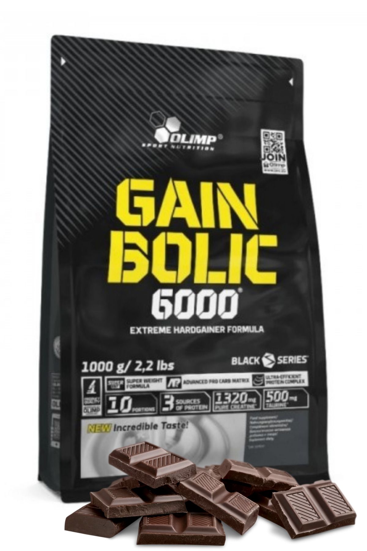 Olimp Gain Bolic 6000 1000gr Çikolata Aromalı - Karbonhidrat