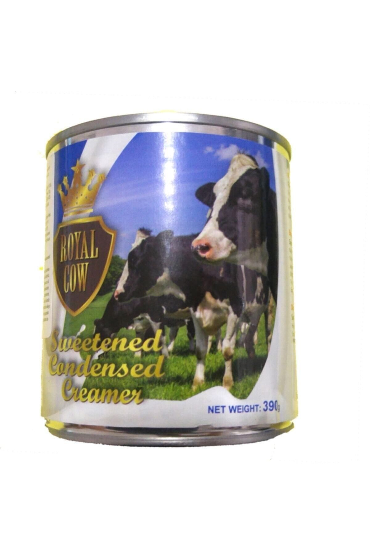 Royal Cow Şekerli Bitkisel Yağlı Konsantre Krema ( Sweetened Condensed Skimmed Milk) - 390g