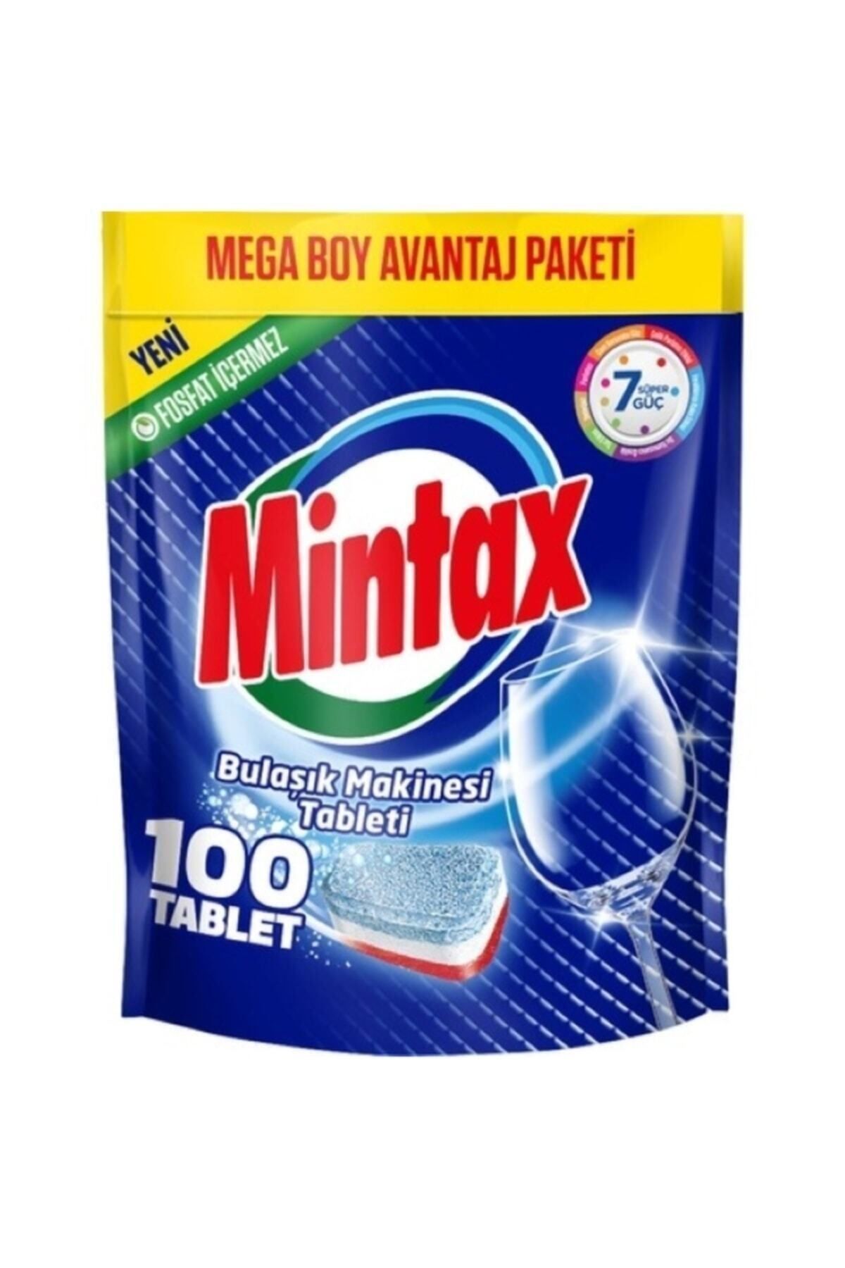 Mintax Bulaşık Makinesi Deterjanı 100 Tablet
