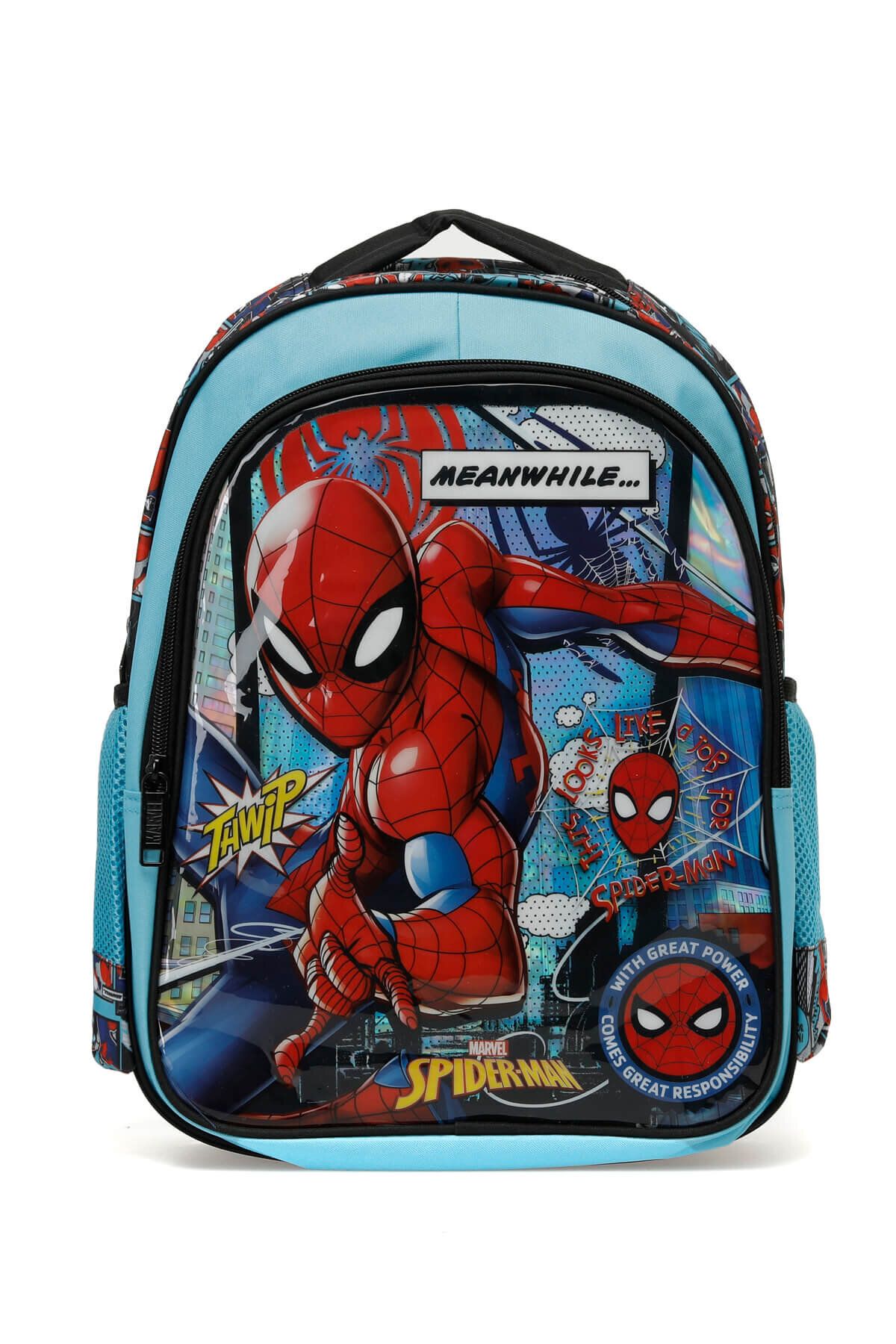 Spiderman OTTO.48103 3PR Mavi Erkek Çocuk Sırt Çantası