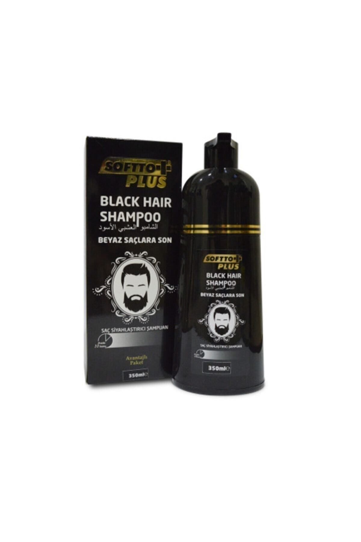 Softto Plus Bitkisel Saç Siyahlaştırıcı Şampuan 350 Ml