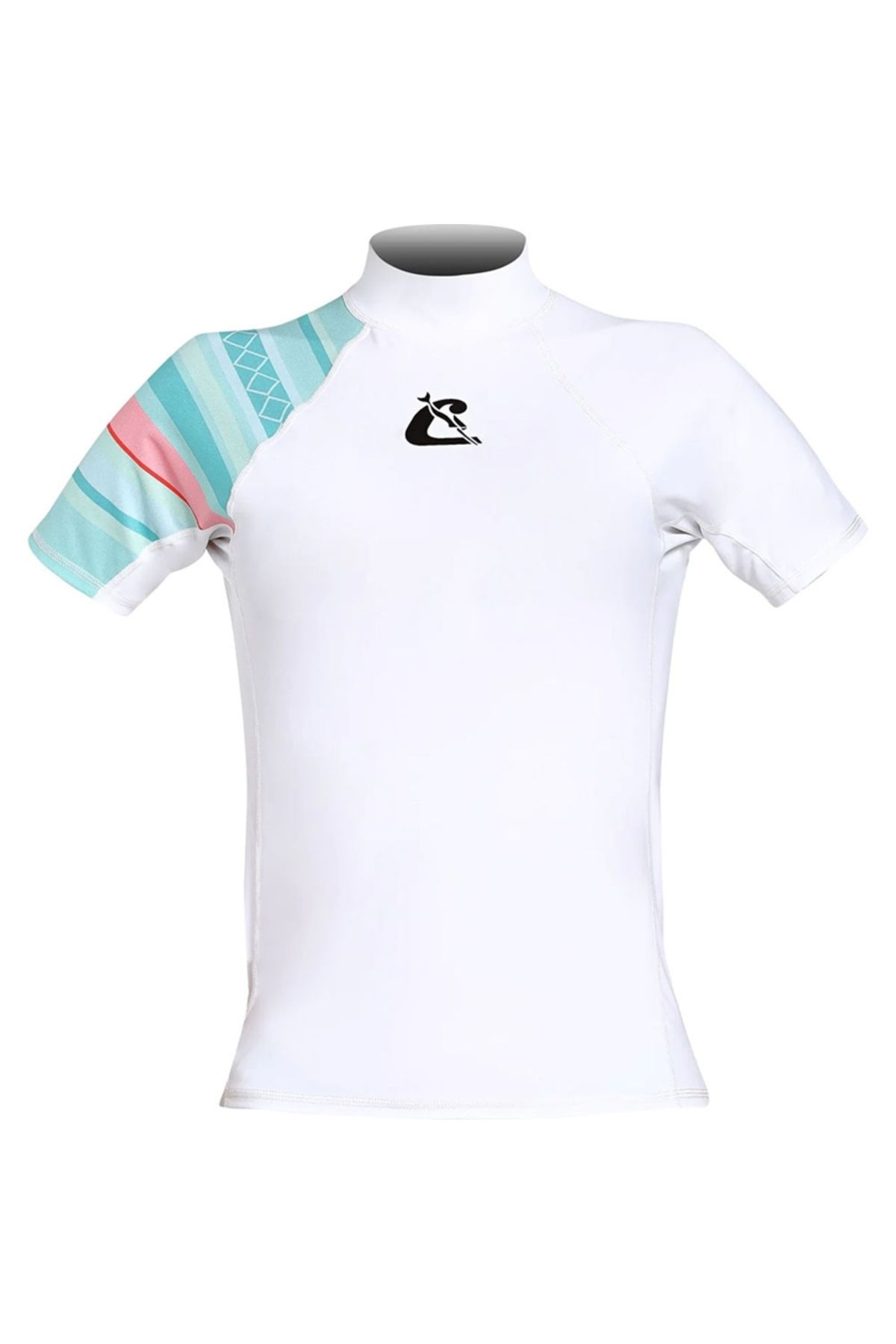 cressi sub Shield Rash Guard Lady T-Shirt WHITE - AQUAMARINE-XS - NO:1