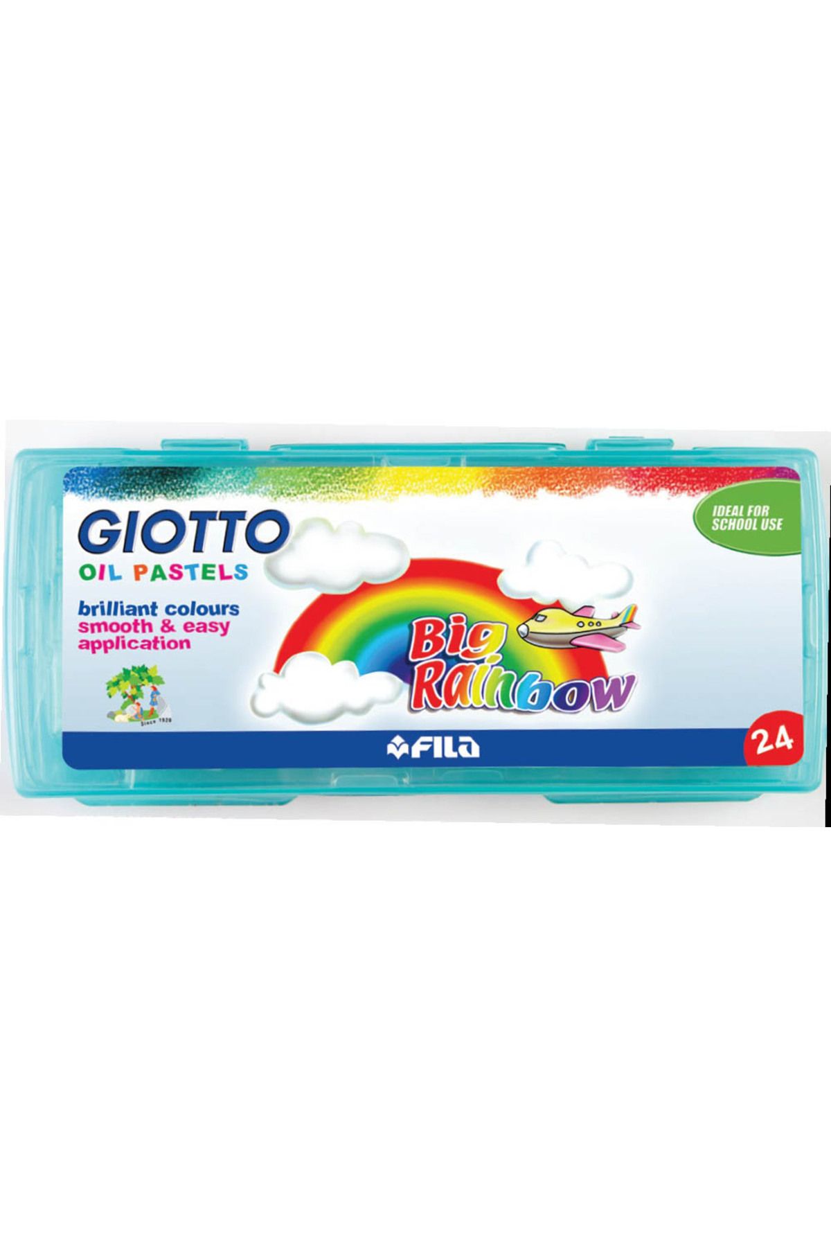 Giotto Big Rainbow Yağlı Pastel 24'lü Paket