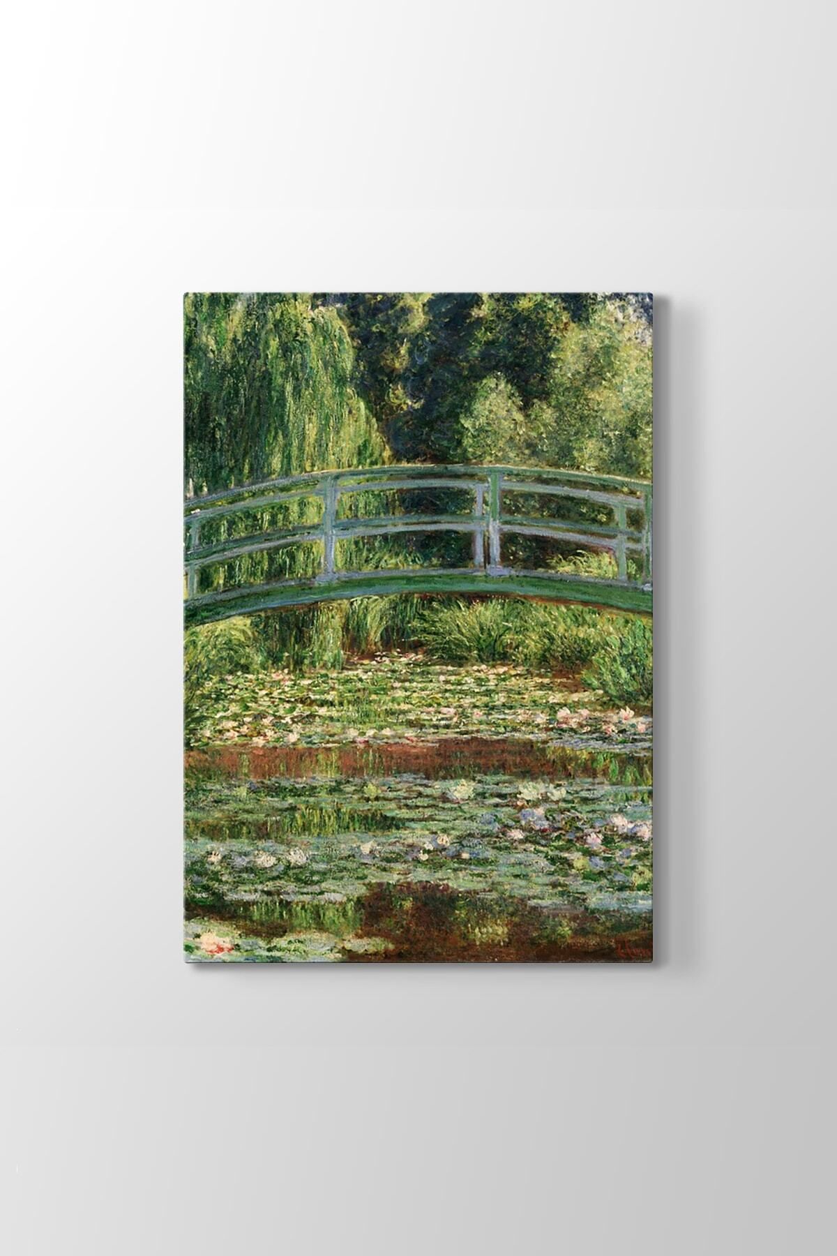 Şehzat Claude Monet - Japanese Footbridge Tablosu