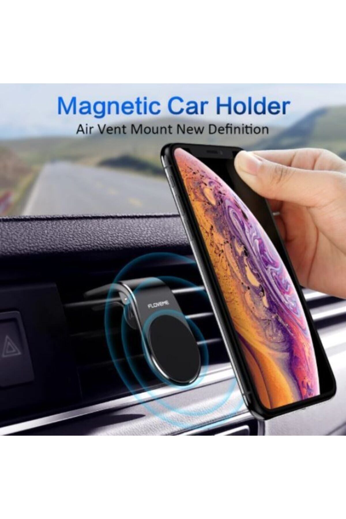 Holder Manyetik Araç Telefonu Tutucu-ıphone Için Telefon Montaj Standı Tabletler Ve Akıllı Telefonlar