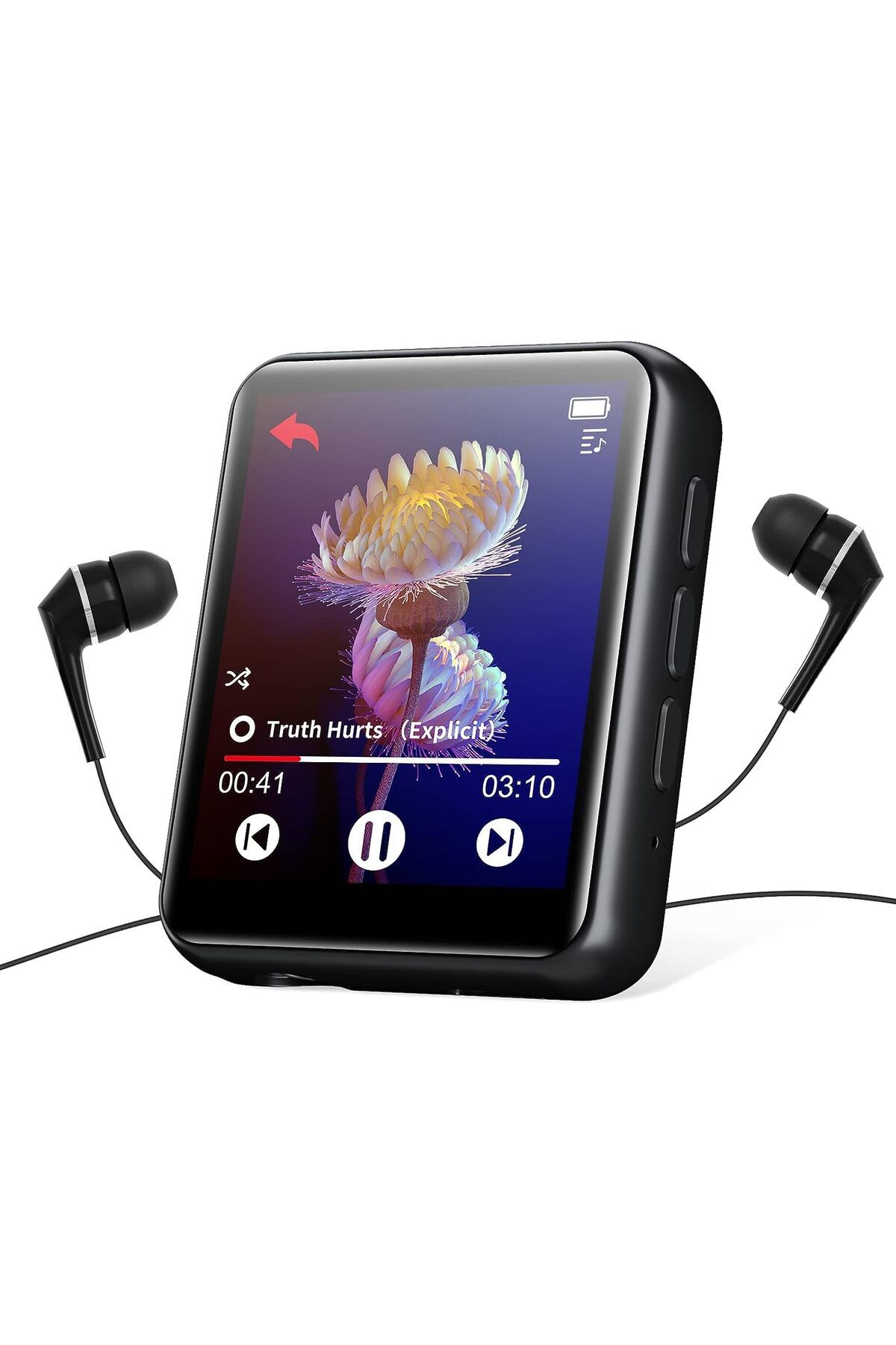 Genel Markalar Tam Dokunmatik Ekran Bluetooth 5.0 MP3 Çalar - 16 GB HiFi Kayıpsız Ses, Hoparlörlü, Ses Kaydedici