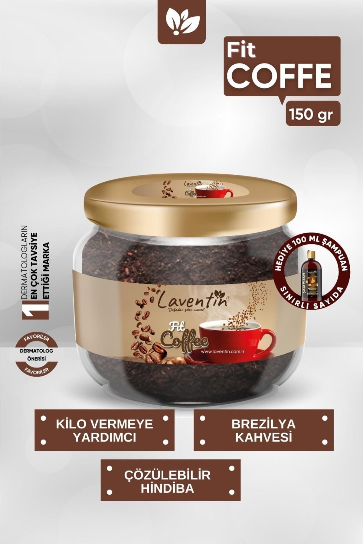 Laventin Fit Coffee Kilo Verme Ve Zayıflamaya Yardımcı Diyet Kahve