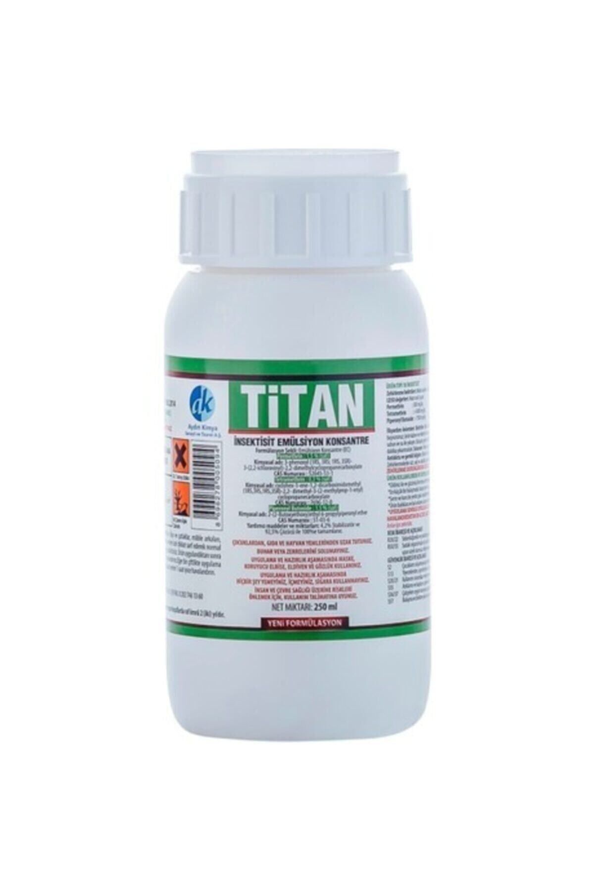 Titan Emulsiyon Haşerelere Karşı Etkili Böcek Ilacı 250 ml