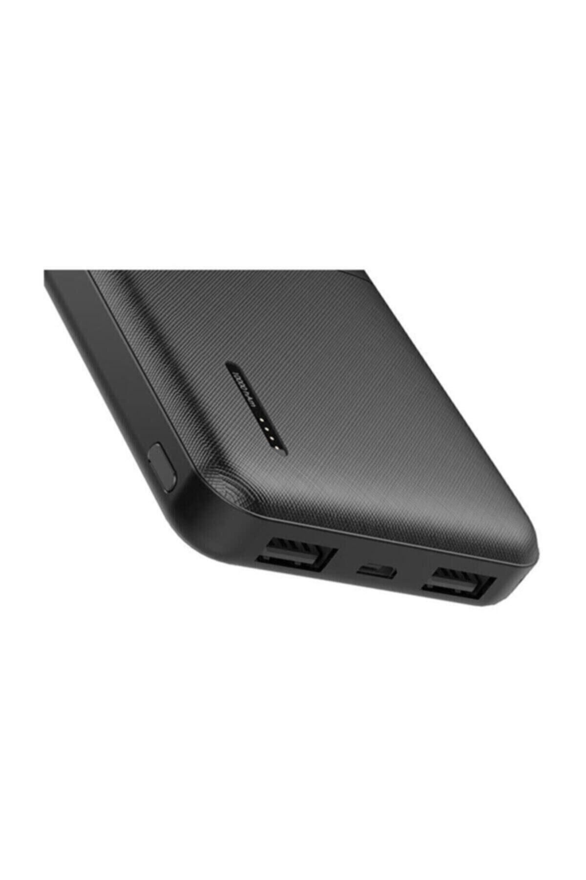 S-Link S-link IP-G10N 10000mAh Micro+Type C Girişli Powerbank Siyah Taşınabilir Pil Şarj Cihazı - 35660