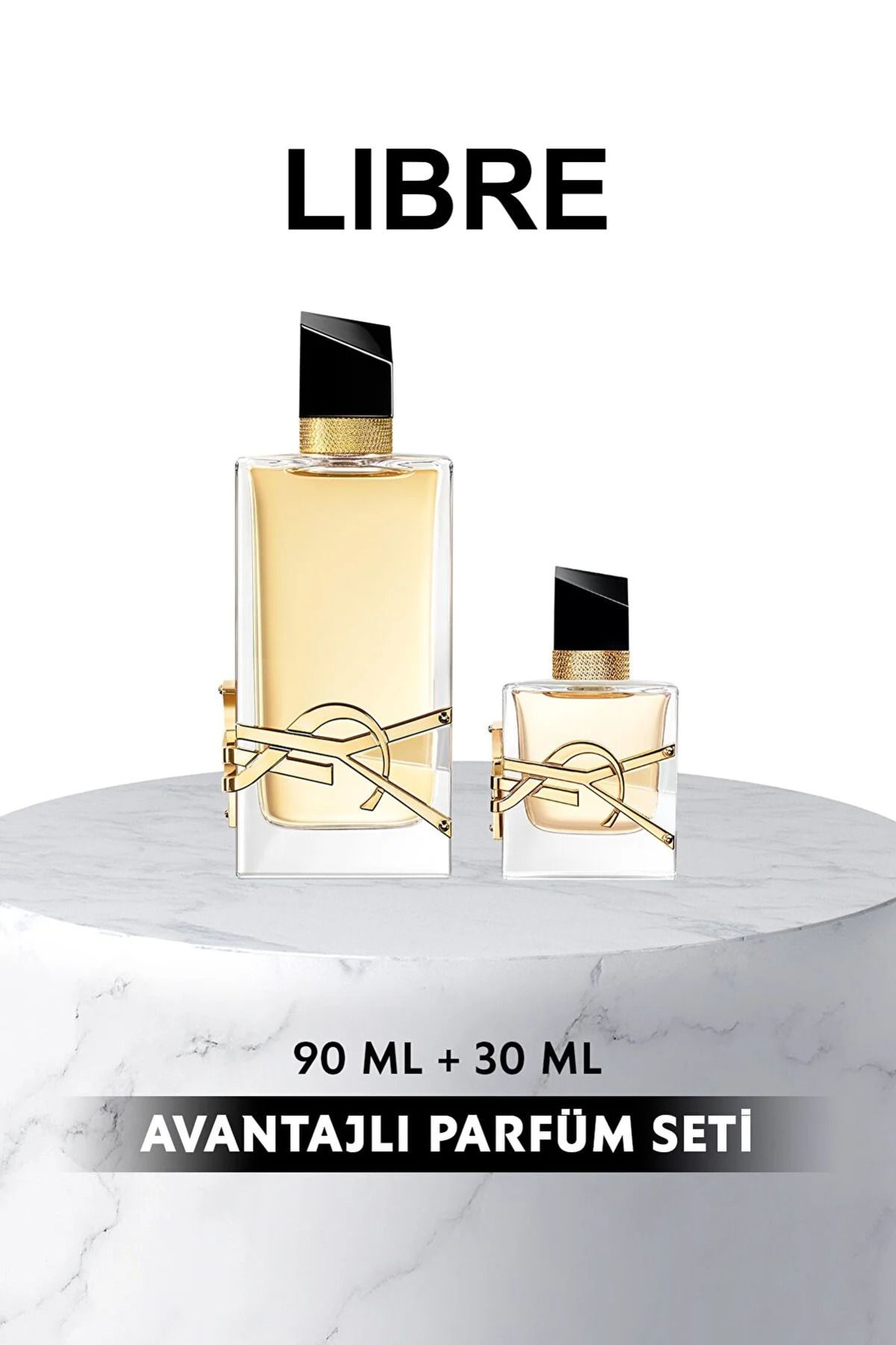 Yves Saint Laurent Libre Edp Büyük Boy & Seyahat Boy Kadın Parfüm Seti 7829999999006
